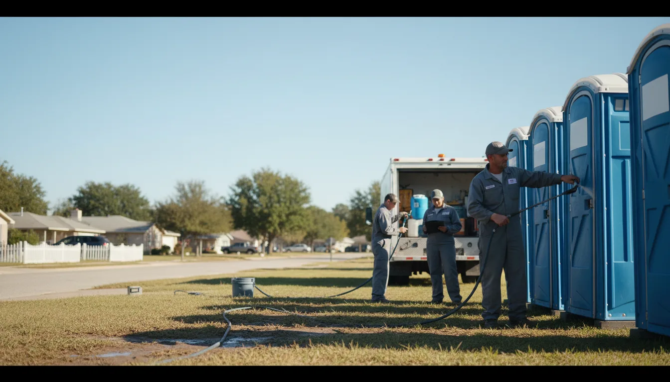 Long-Term Portable Toilet Rental in Philipp, MS near me